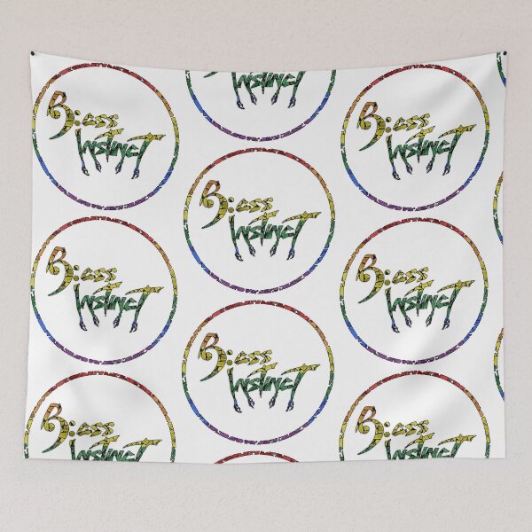 Item preview, Bass Instinct Logo - Rainbow Stone designed and sold by BassInstinct.