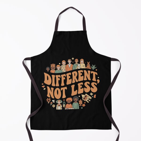 Item preview, Different Not Less – Embracing Diversity and Human Uniqueness designed and sold by Itsheartshop.