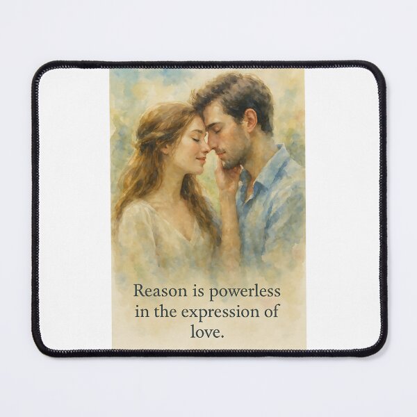 Item preview, Reason is powerless in the expression of love designed and sold by soulalchemist25.