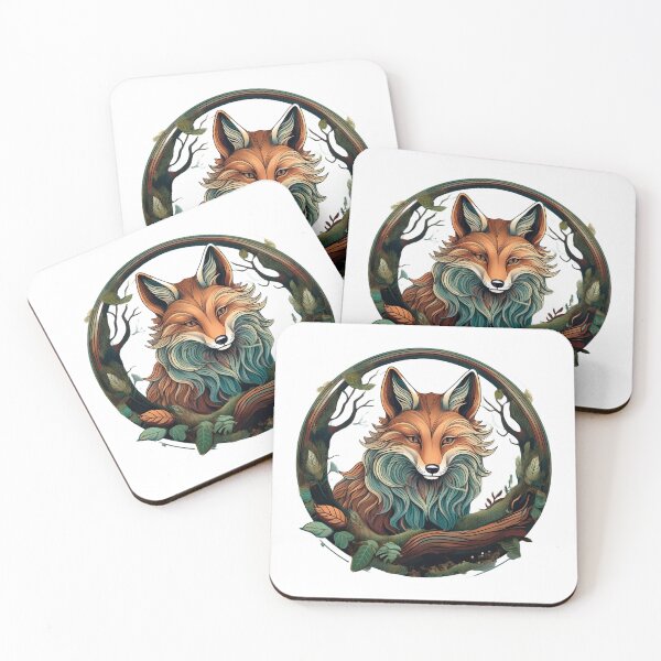 Item preview, Fox – Sacred Forest Creature designed and sold by Gnome Grove.