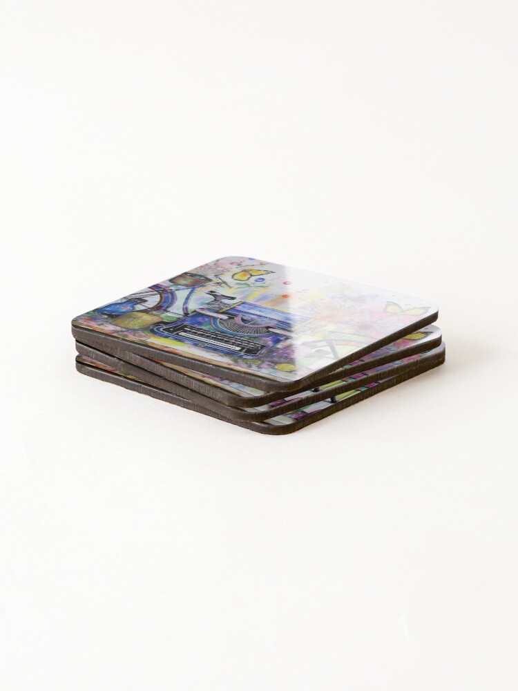 Thumbnail 4 of 5, Coasters (Set of 4), Memory Mechanics - Raloel designed and sold by Raloel.