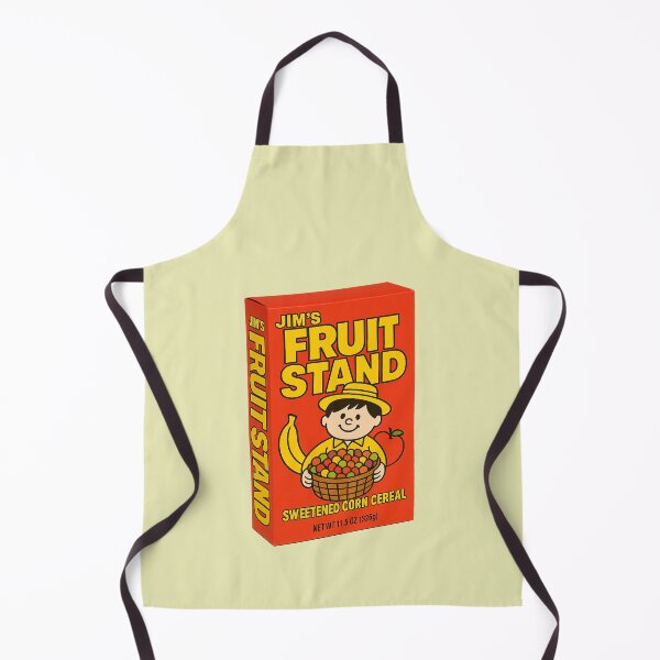 Item preview, Jim’s Fruit Stand Cereal – Breakfast’s Sweetest Market designed and sold by ChickenFund.
