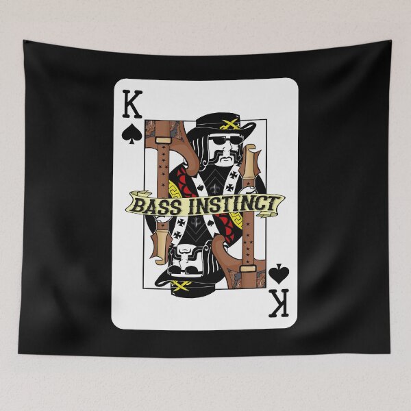 Item preview, Bass Instinct " King of Spades" designed and sold by BassInstinct.