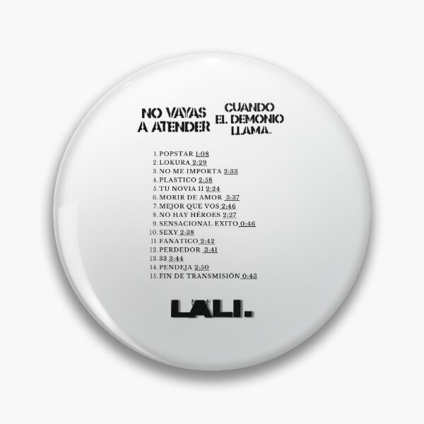 Item preview, NO VAYAS A ATENDER CUANDO EL DEMONIO LLAMA - tracklist designed and sold by EquipoItalia.