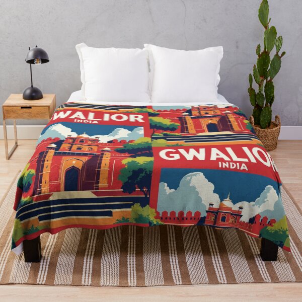 Item preview, Gwalior India Vintage Travel Tourism  designed and sold by TravelersGems.