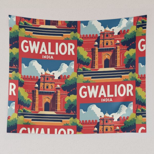 Item preview, Gwalior India Vintage Travel Tourism  designed and sold by TravelersGems.