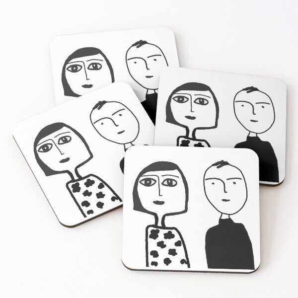 Item preview, Manga Cartoon Portrait - Sam and Catherine designed and sold by Lemon Violet.