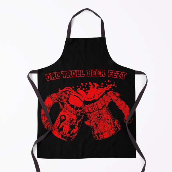 Item preview, Orc & Troll Beer (Mono Red) designed and sold by BassInstinct.