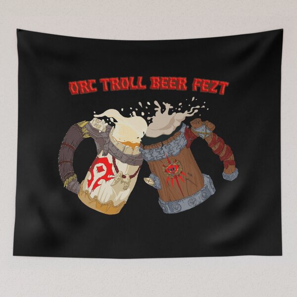 Item preview, Orc & Troll Beer  designed and sold by BassInstinct.