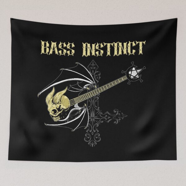 Item preview, Bass Instinct - Spooky Season Skull designed and sold by BassInstinct.