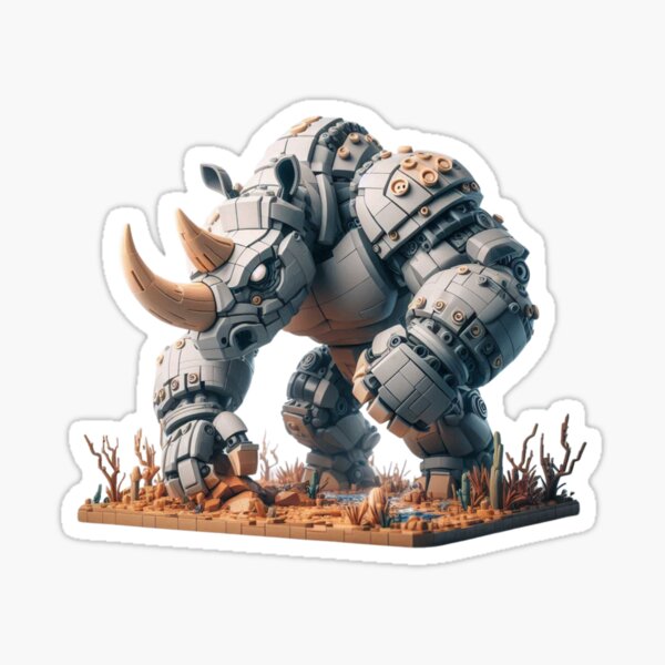 Item preview, Iron Rhino Brick: Mechanical Charge!  designed and sold by Mi&Nel&Bu.