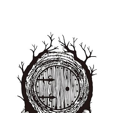 Artwork thumbnail, Hobbit Hole - The Lord of the Rings by TrinketsOddsandEndsEmporium