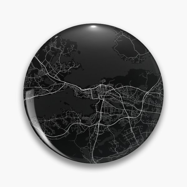 Item preview, Tampere City Map of Finland - Full Moon designed and sold by deMAP.