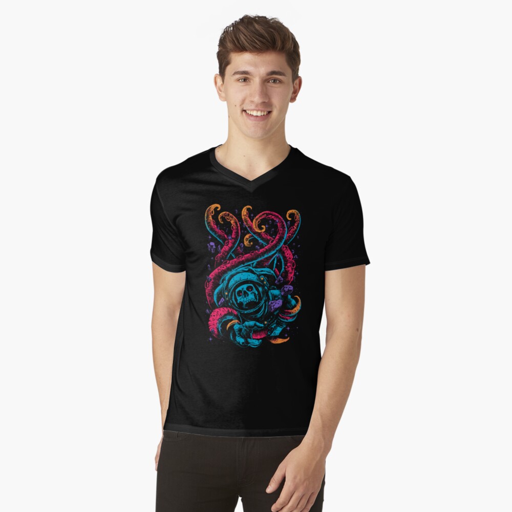 Item preview, V-Neck T-Shirt designed and sold by carbine.