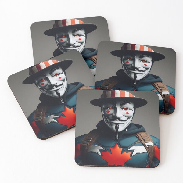 Item preview, Canadian Cap Terminator Anonymous 2 designed and sold by TeezyDezignes.