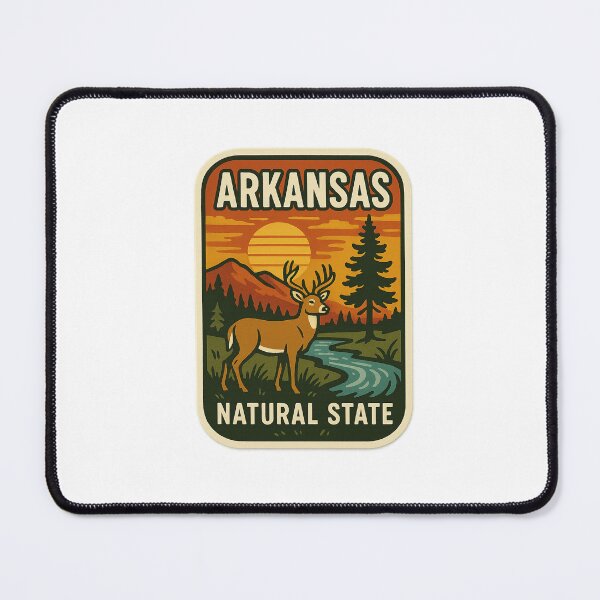 Item preview, Arkansas Sticker designed and sold by LookinFreshh.