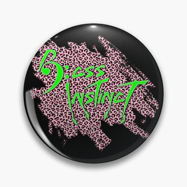 Artikelvorschau, Bass Instinct „Glam Leopard Logo“ entworfen und verkauft von BassInstinct.