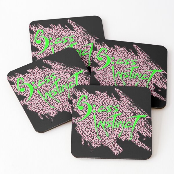 Item preview, Bass Instinct "Glam Leopard Logo" designed and sold by BassInstinct.