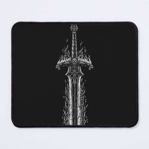 Item preview, Gothic Flaming Sword Artwork designed and sold by PixCthulhu.