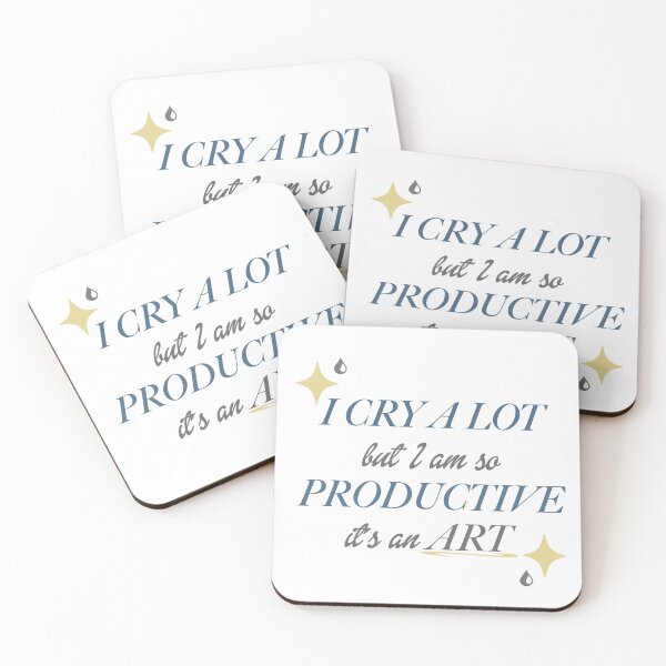 Item preview, I Cry A Lot But I Am So Productive It's An A Art - Taylor Swift designed and sold by ystarspot.