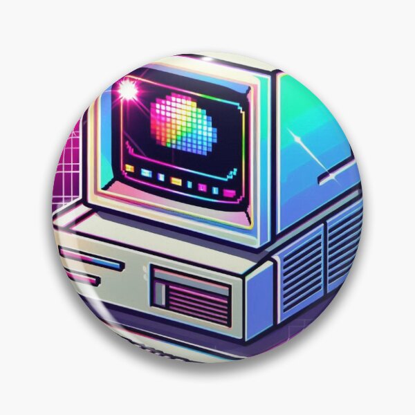 Artikelvorschau, Bunte Retro-Computerkunst entworfen und verkauft von TM Creations.