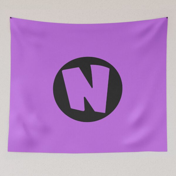 Item preview, letter n purple designed and sold by ZiphGames.
