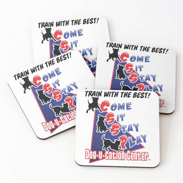 Item preview, Come Sit Stay Play – Dog Training Center Logo – Dog•U•Cation Center designed and sold by TMPender.