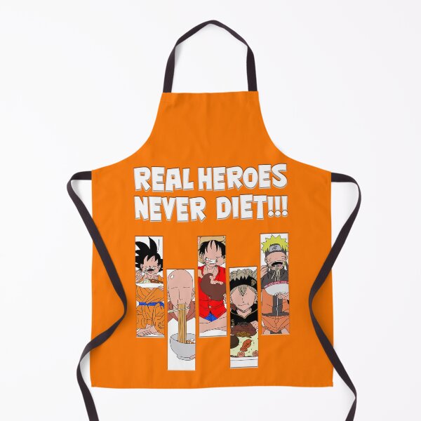 Item preview, Real Heroes Never Diet designed and sold by BassInstinct.