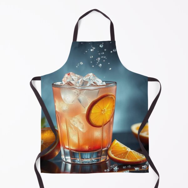 Item preview, An atmospheric drink artwork – a hyper-realistic cocktail with detailed ice crystals designed and sold by FotoworldEdel.
