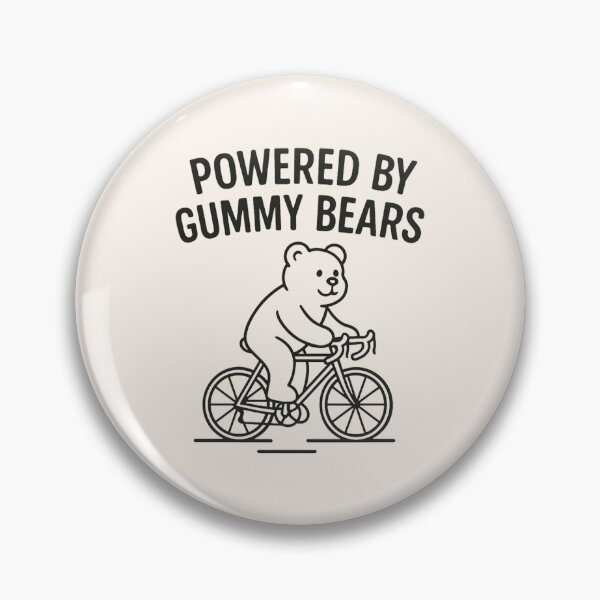 Item preview, Cycling Powered by Gummy Bears designed and sold by velosoul.
