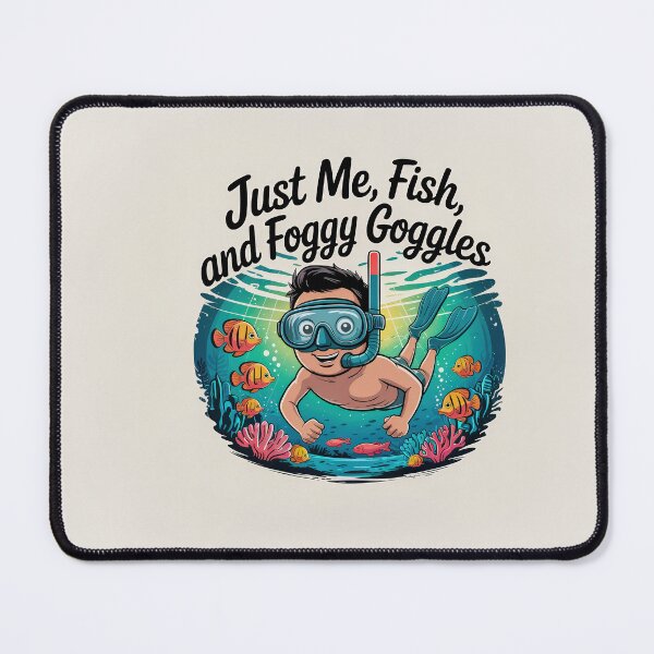 Item preview, Funny Cute Snorkeling T-Shirt designed and sold by Home Decor Art.