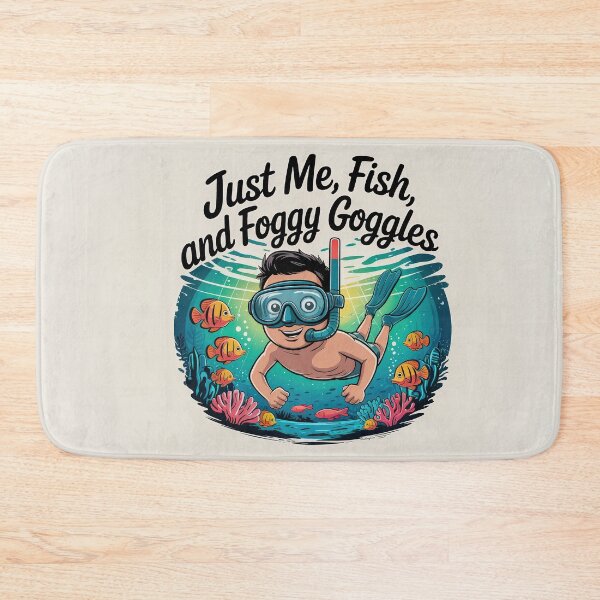Item preview, Funny Cute Snorkeling T-Shirt designed and sold by Home Decor Art.