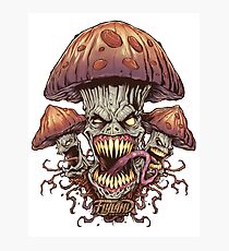 Evil Mushroom Photographic Print