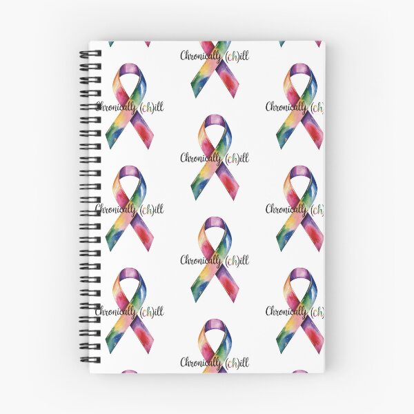 Item preview, Chronically Chill Colorful Ribbon designed and sold by MadCatPrints.