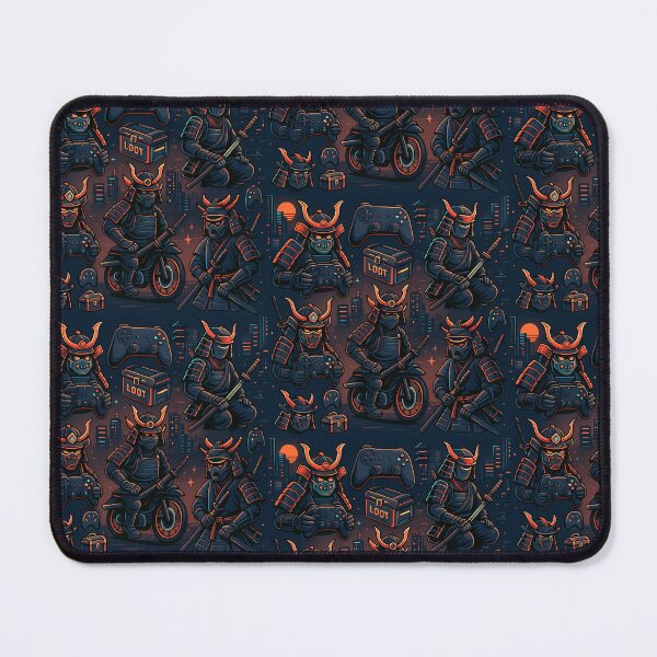 Item preview, Seamless Samurai Pattern designed and sold by DarkPhoenix914.