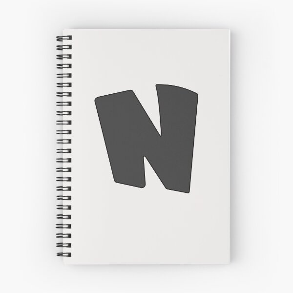 Item preview, letter n black designed and sold by ZiphGames.