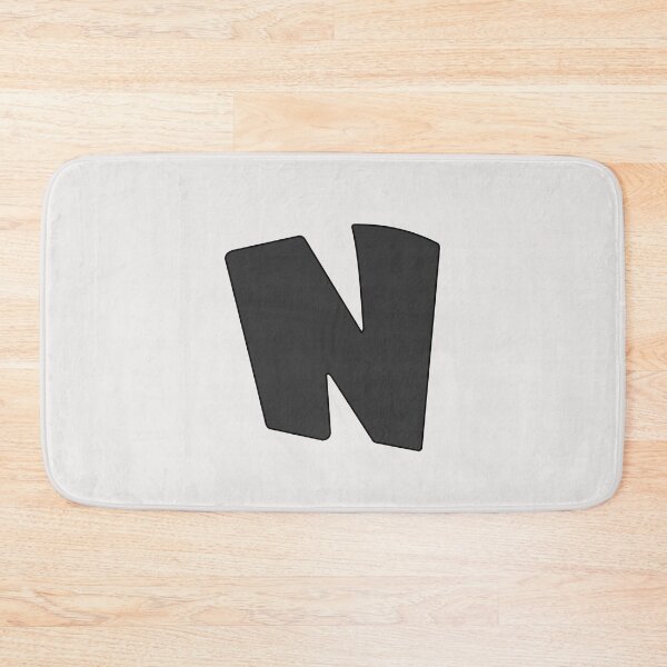 Item preview, letter n black designed and sold by ZiphGames.