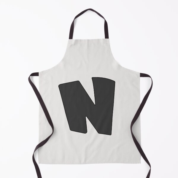 Item preview, letter n black designed and sold by ZiphGames.