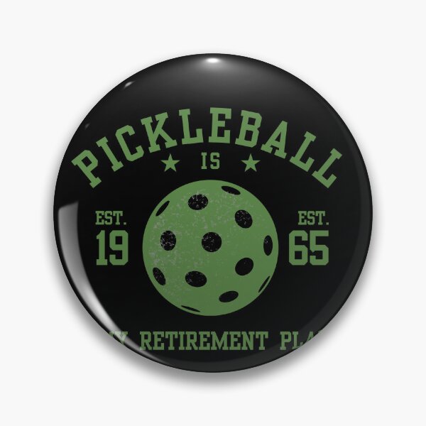 Artikelvorschau, Pickleball ist mein Ruhestandsplan, Glücklicher Pickleball-Spieler, Ruhestandsplan, Viel Glück, Baby, Pickleball macht mich glücklich, Pickleball-Team, Pickleball-Kader entworfen und verkauft von KolorellaS.