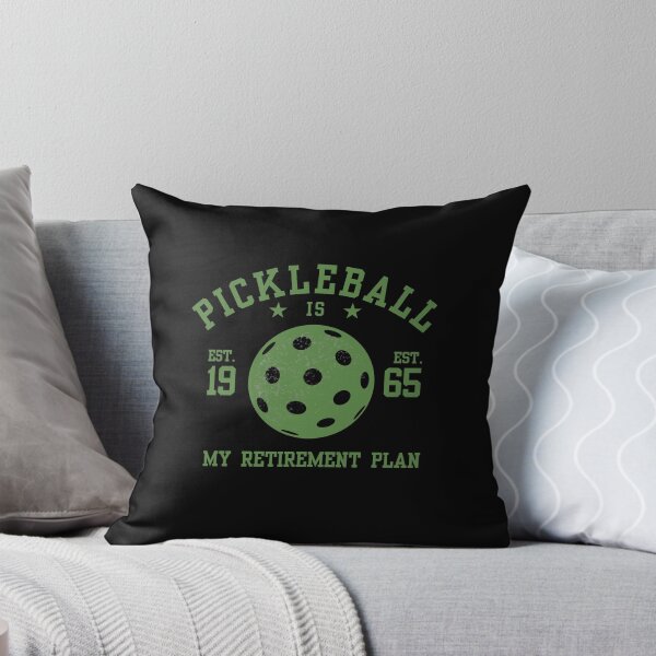 Artikelvorschau, Pickleball ist mein Ruhestandsplan, Glücklicher Pickleball-Spieler, Ruhestandsplan, Viel Glück, Baby, Pickleball macht mich glücklich, Pickleball-Team, Pickleball-Kader entworfen und verkauft von KolorellaS.