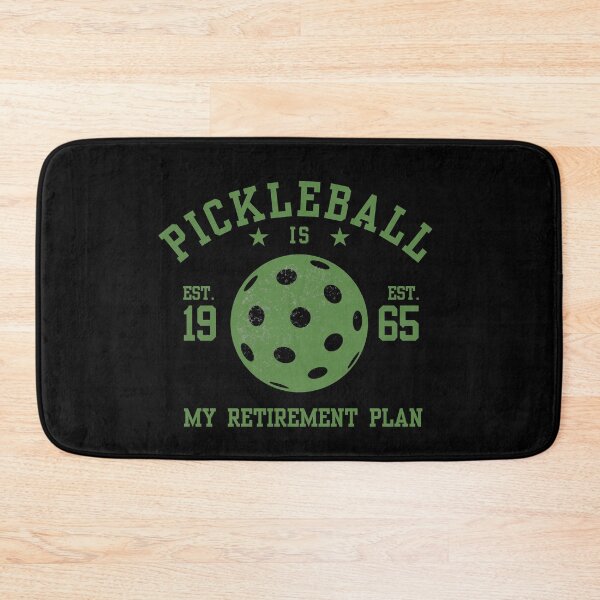 Artikelvorschau, Pickleball ist mein Ruhestandsplan, Glücklicher Pickleball-Spieler, Ruhestandsplan, Viel Glück, Baby, Pickleball macht mich glücklich, Pickleball-Team, Pickleball-Kader entworfen und verkauft von KolorellaS.