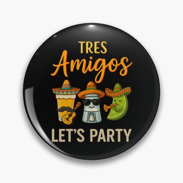 Item preview, Tres Amigos Tequila Salt Lime Cinco De Mayo designed and sold by Blok45.