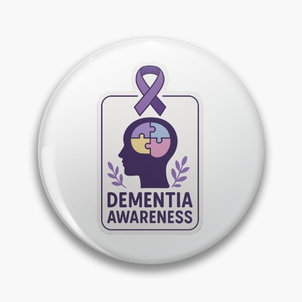 Item preview, Dementia Awareness Sticker designed and sold by LookinFreshh.