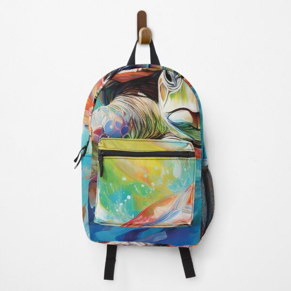 Item preview, Turtle underwater ocean, turtle swimming in ocean, watercolor painting, rainbow colors, summer vibes, turtle splash, multicolour, colourful art designed and sold by navitalidesign.