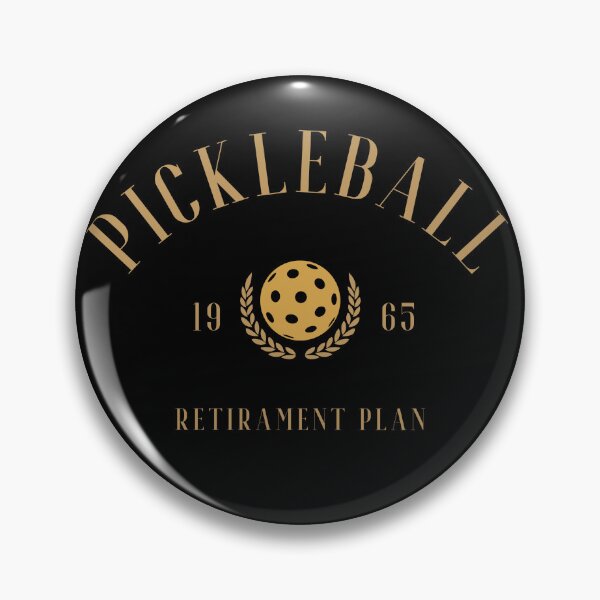 Artikelvorschau, Pickleball ist mein Ruhestandsplan, Glücklicher Pickleball-Spieler, Ruhestandsplan, Viel Glück, Baby, Pickleball macht mich glücklich, Pickleball-Team, Pickleball-Kader entworfen und verkauft von KolorellaS.