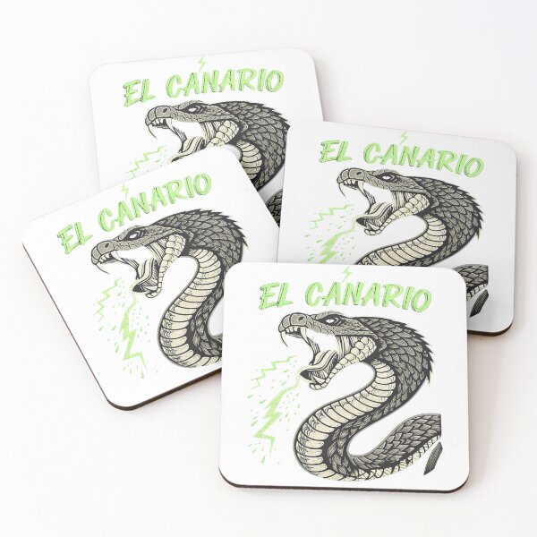 Item preview, El Canario: Serpiente Venenosa de Neón – Diseño Urbano Verde Brillante designed and sold by Melia-Store.