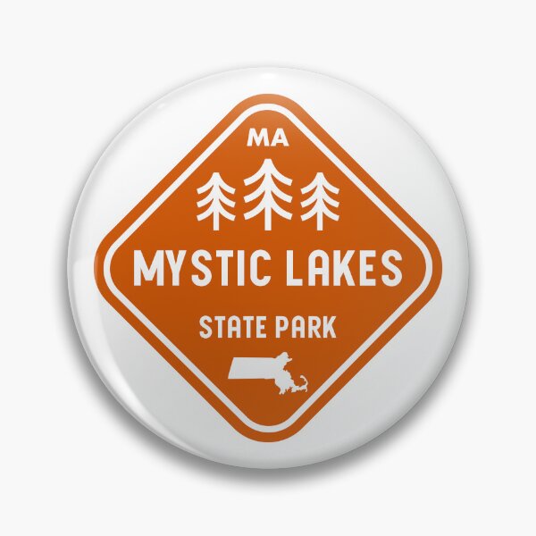 Item preview, Mystic Lakes State Park Massachusetts Rhombus designed and sold by bivenart.