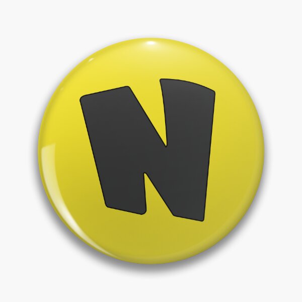 Item preview, letter n black designed and sold by ZiphGames.