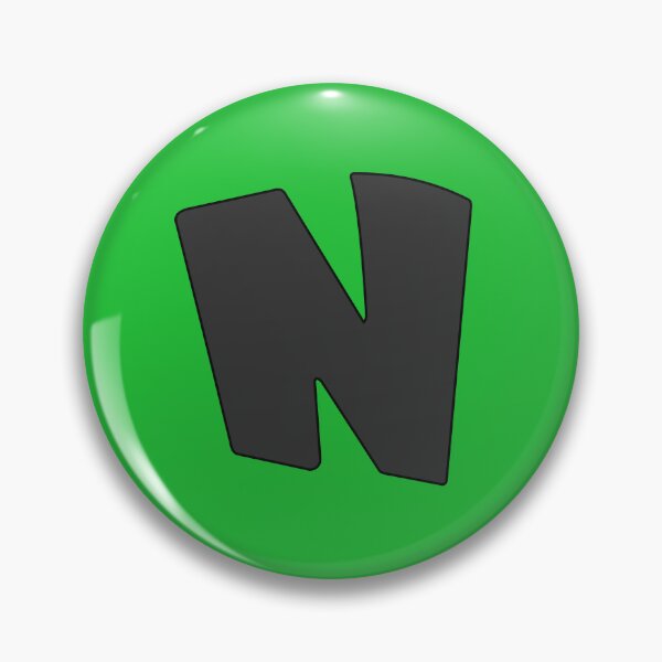 Item preview, letter n black designed and sold by ZiphGames.