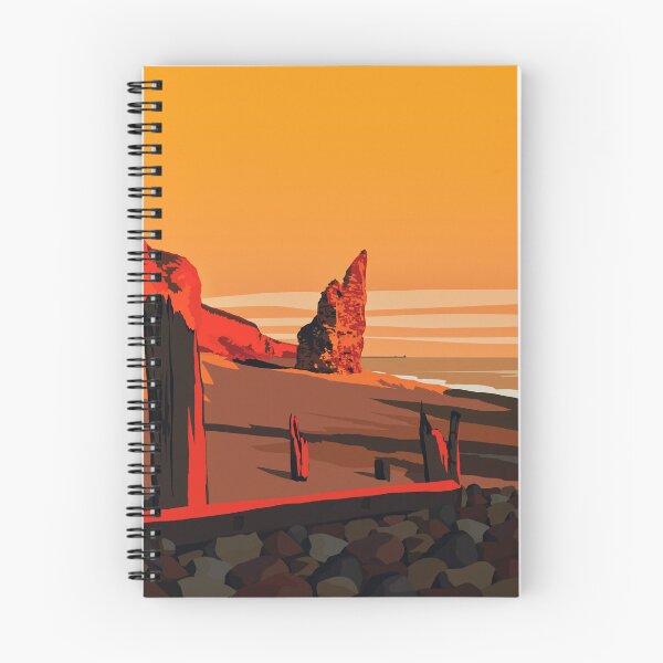 Item preview, Chemical Beach, Seaham (Dusk) designed and sold by Richard O'Neill Art.